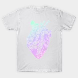 gradient heart drawing T-Shirt